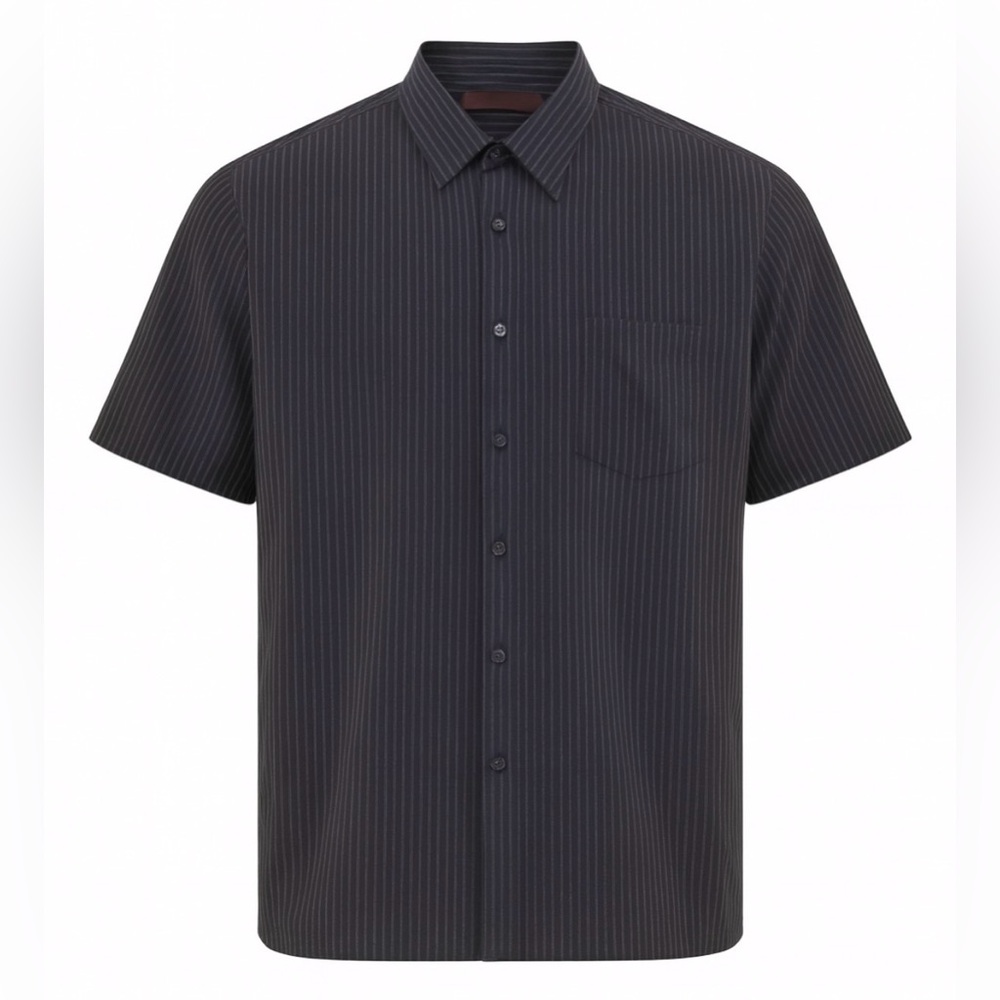 Perry Ellis Shirt Sleeve Casual Button Down Shirt XXL